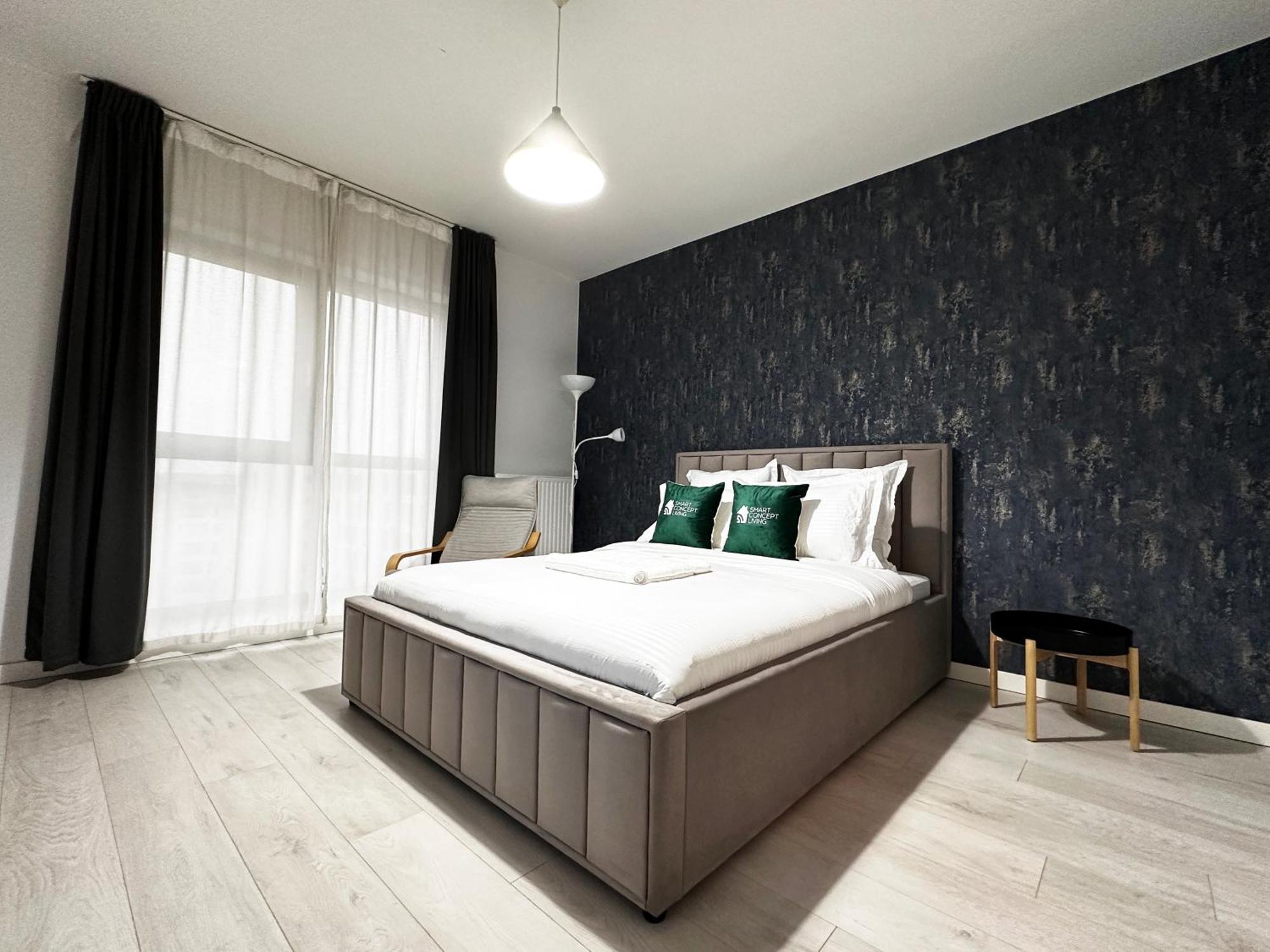 Apartamento Smart Living Plaza Bucarest Exterior foto