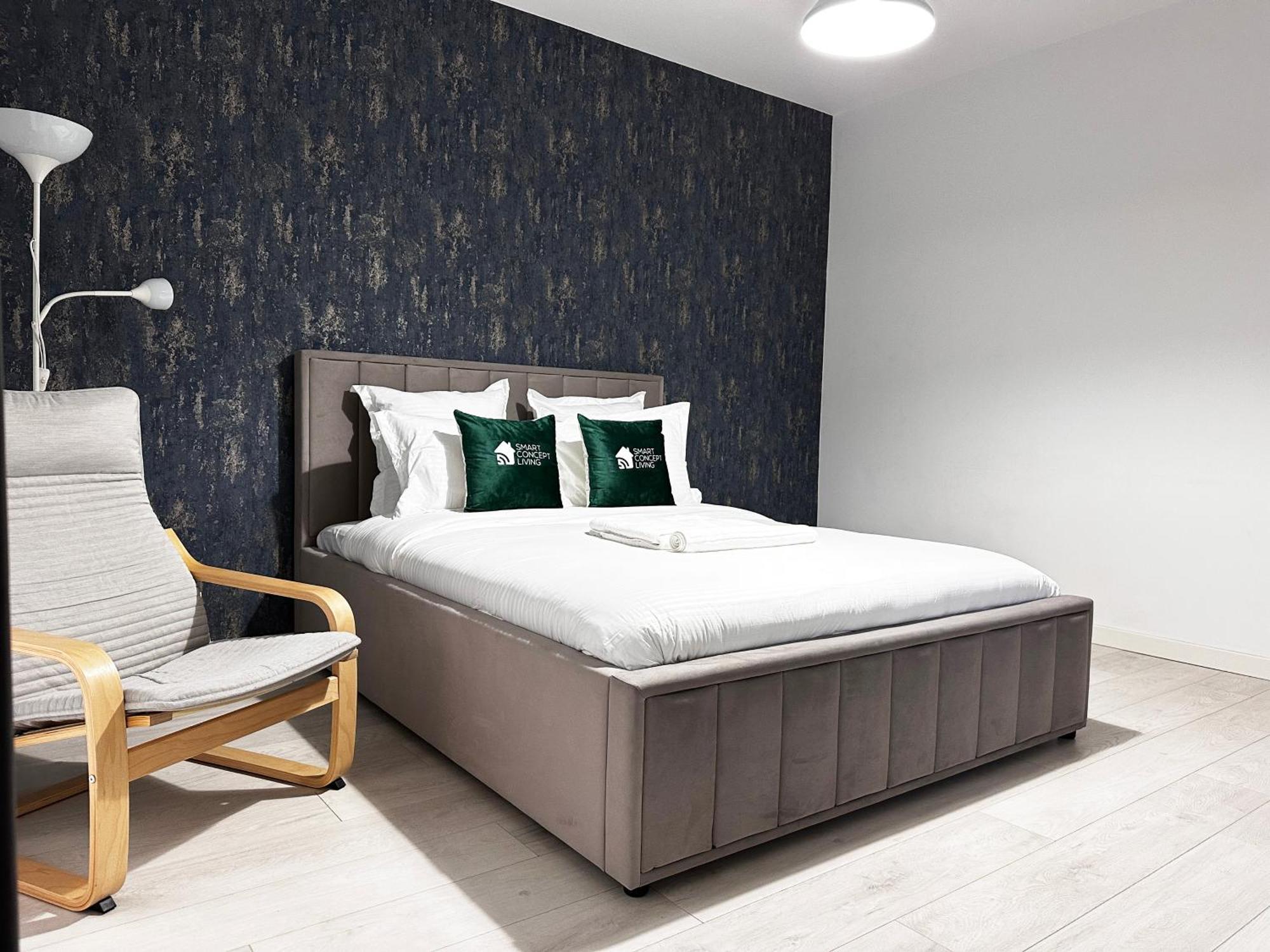 Apartamento Smart Living Plaza Bucarest Exterior foto